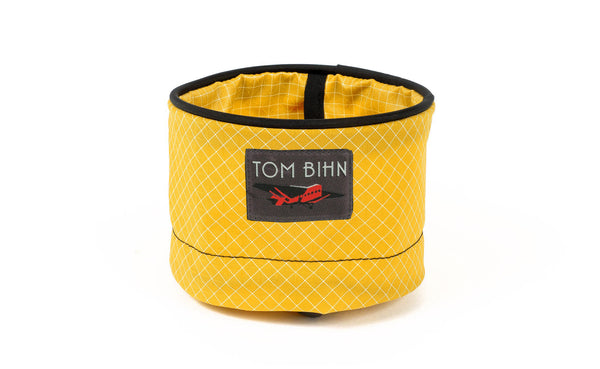 A Small Travel Tray in Solaris (yellow with white grid) 200 Halcyon.